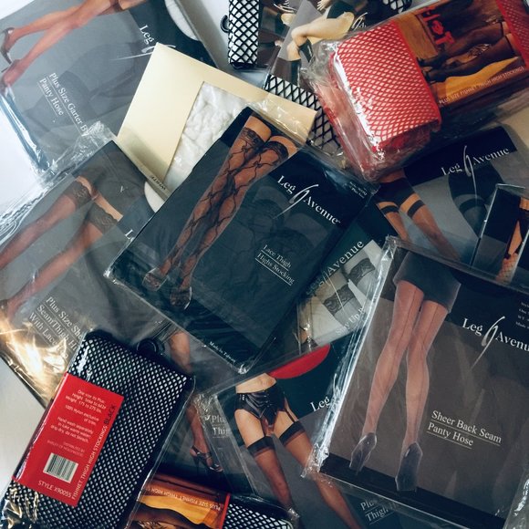 NWT Mystery Box of 5 Stockings/Panty Hose - Picture 2 of 6